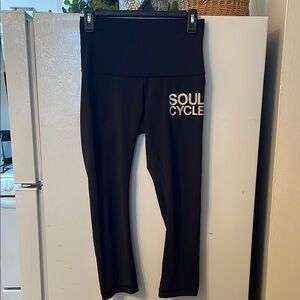 Lululemon x SoulCycle Black Leggings‎ Size 6
